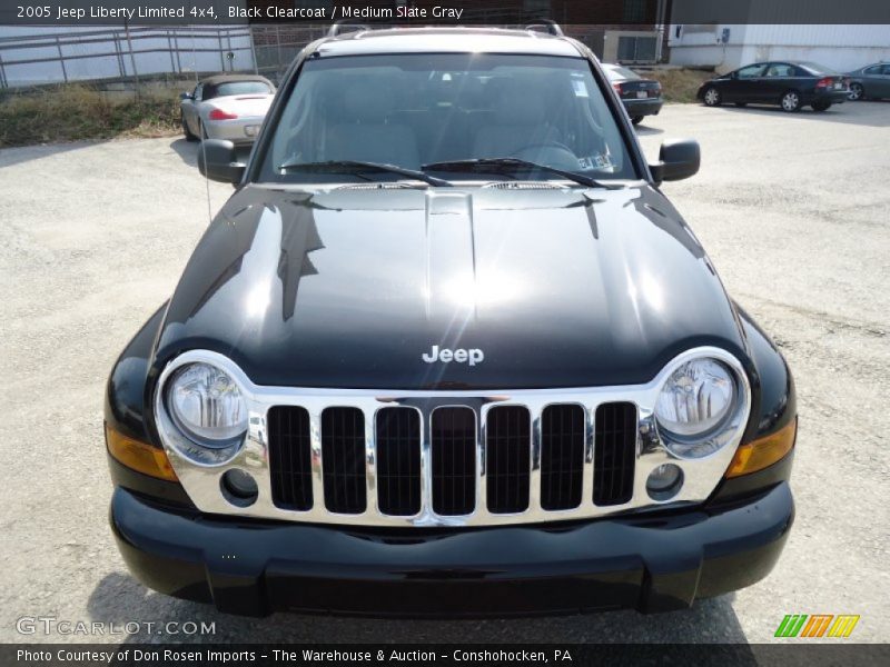 Black Clearcoat / Medium Slate Gray 2005 Jeep Liberty Limited 4x4