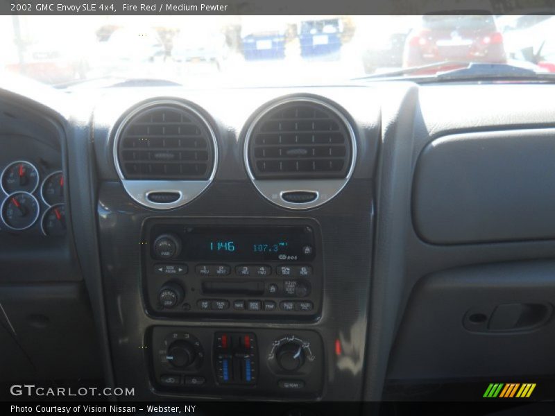 Fire Red / Medium Pewter 2002 GMC Envoy SLE 4x4
