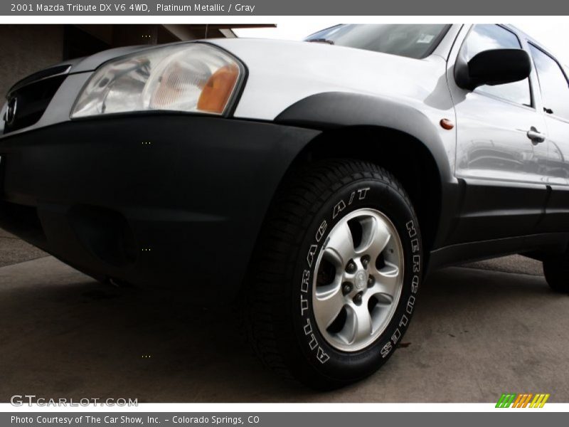 Platinum Metallic / Gray 2001 Mazda Tribute DX V6 4WD