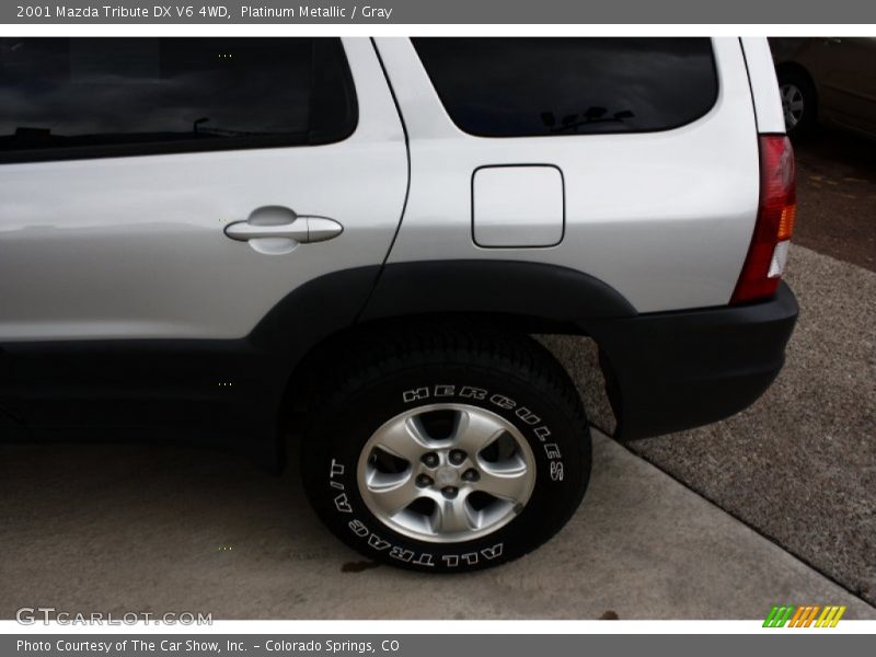 Platinum Metallic / Gray 2001 Mazda Tribute DX V6 4WD