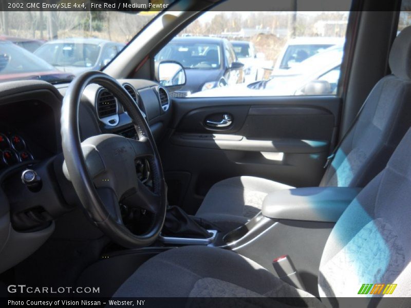 Fire Red / Medium Pewter 2002 GMC Envoy SLE 4x4