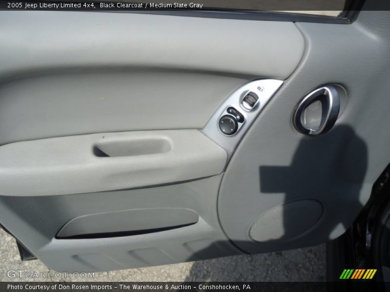 Black Clearcoat / Medium Slate Gray 2005 Jeep Liberty Limited 4x4