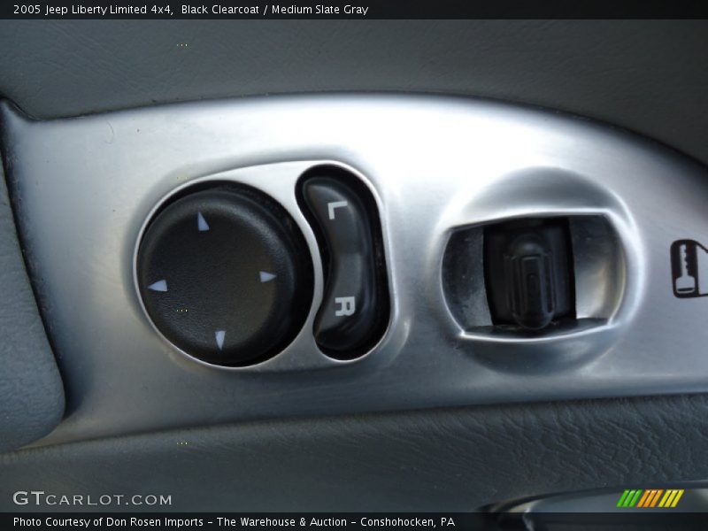 Black Clearcoat / Medium Slate Gray 2005 Jeep Liberty Limited 4x4