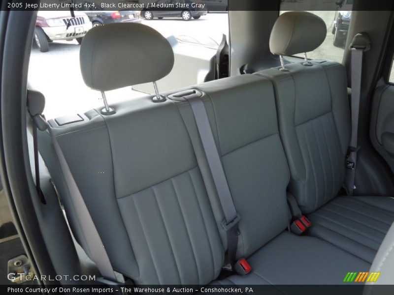 Black Clearcoat / Medium Slate Gray 2005 Jeep Liberty Limited 4x4