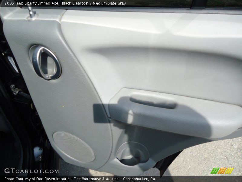 Black Clearcoat / Medium Slate Gray 2005 Jeep Liberty Limited 4x4
