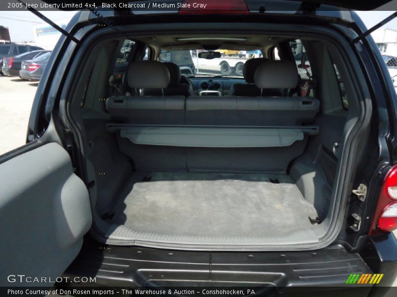 Black Clearcoat / Medium Slate Gray 2005 Jeep Liberty Limited 4x4