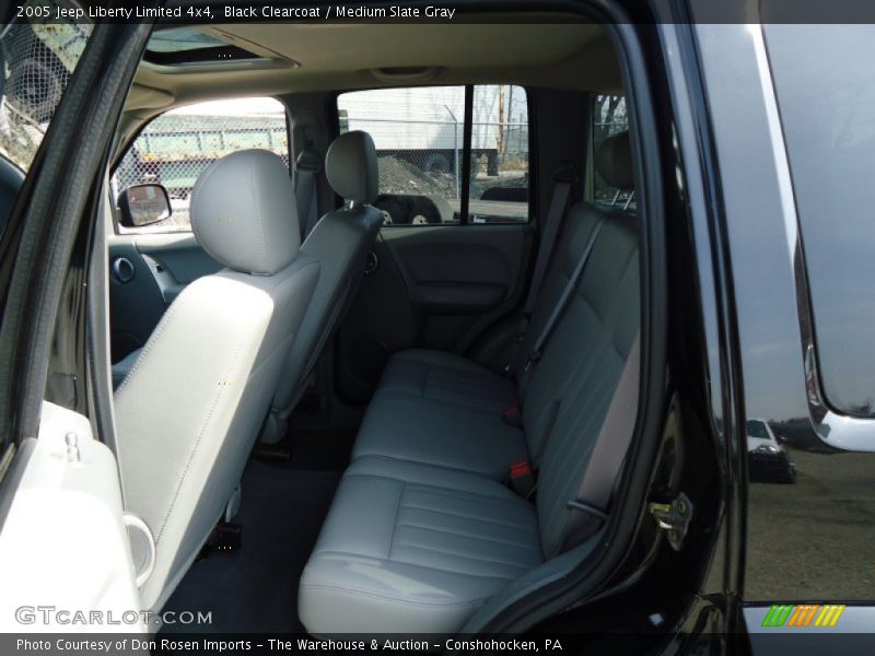Black Clearcoat / Medium Slate Gray 2005 Jeep Liberty Limited 4x4