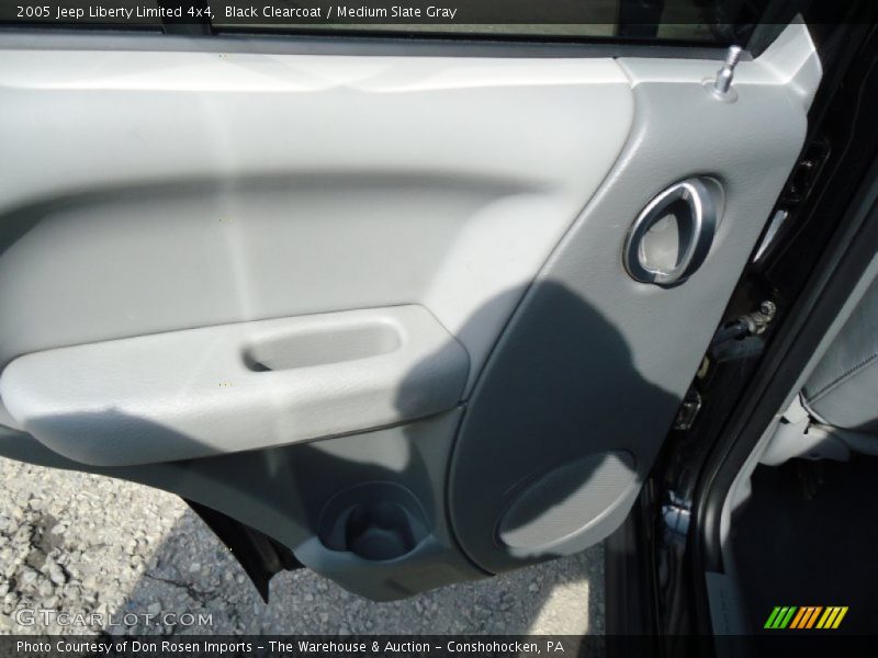 Black Clearcoat / Medium Slate Gray 2005 Jeep Liberty Limited 4x4