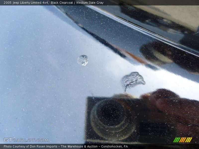 Black Clearcoat / Medium Slate Gray 2005 Jeep Liberty Limited 4x4