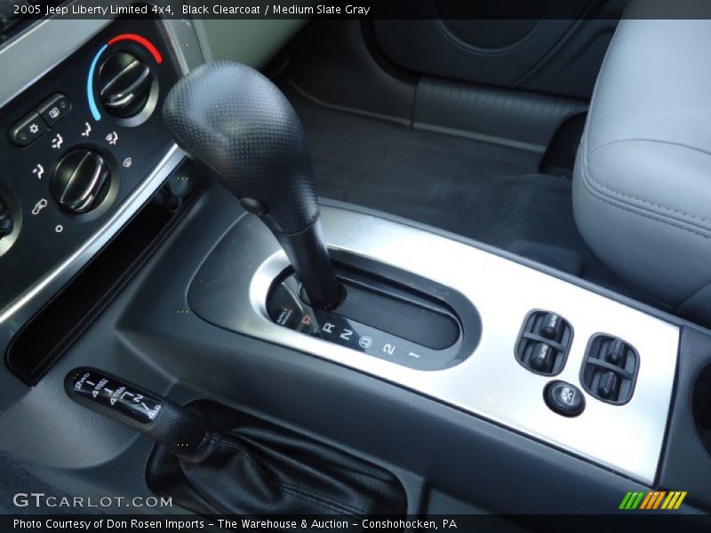 Black Clearcoat / Medium Slate Gray 2005 Jeep Liberty Limited 4x4