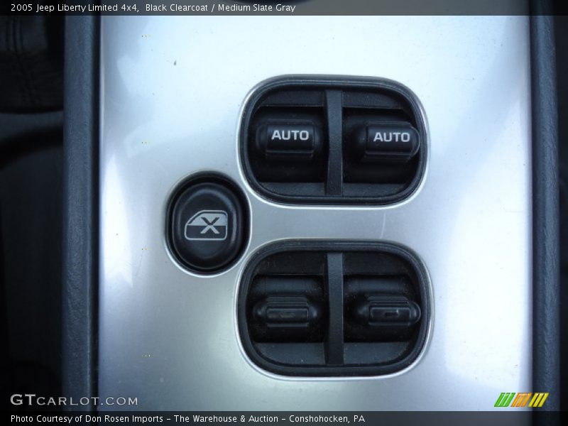 Black Clearcoat / Medium Slate Gray 2005 Jeep Liberty Limited 4x4