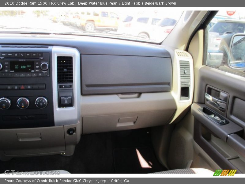 Deep Water Blue Pearl / Light Pebble Beige/Bark Brown 2010 Dodge Ram 1500 TRX Crew Cab