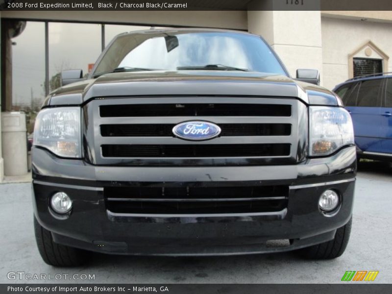 Black / Charcoal Black/Caramel 2008 Ford Expedition Limited