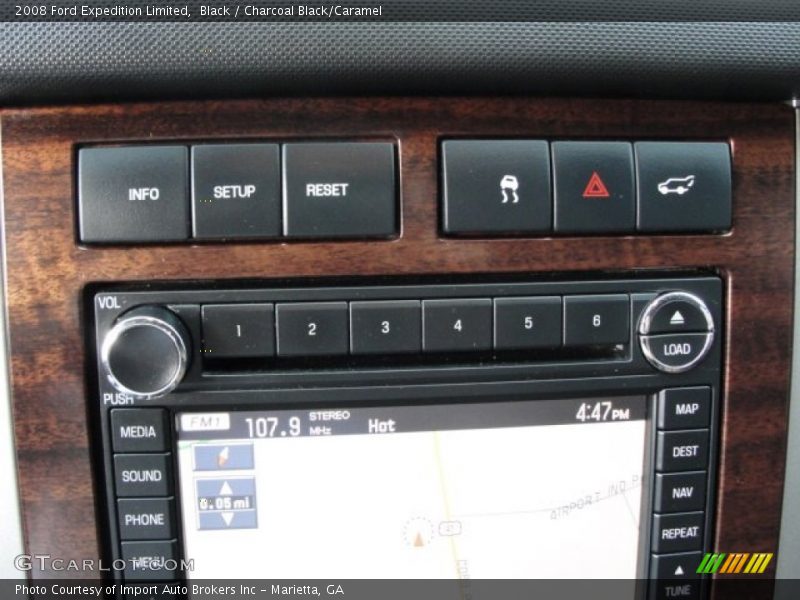 Black / Charcoal Black/Caramel 2008 Ford Expedition Limited