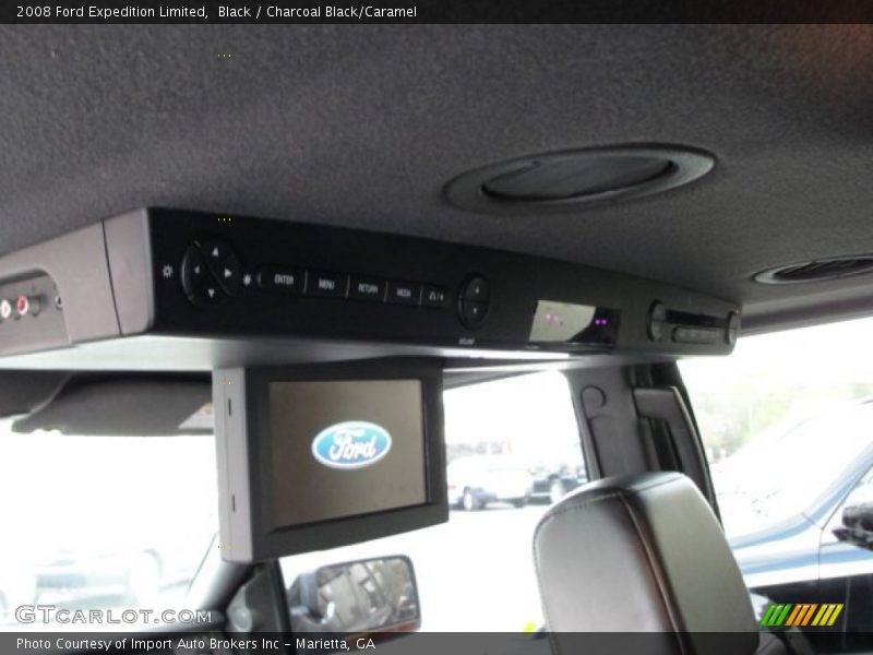 Black / Charcoal Black/Caramel 2008 Ford Expedition Limited