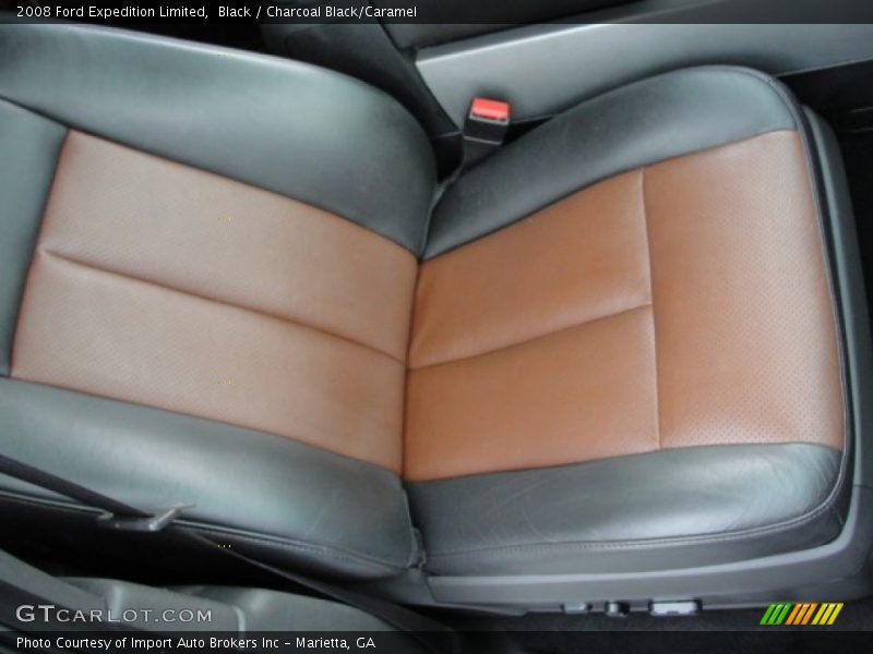 Black / Charcoal Black/Caramel 2008 Ford Expedition Limited