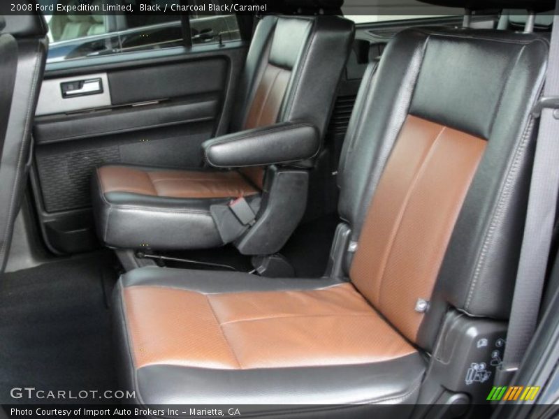 Black / Charcoal Black/Caramel 2008 Ford Expedition Limited