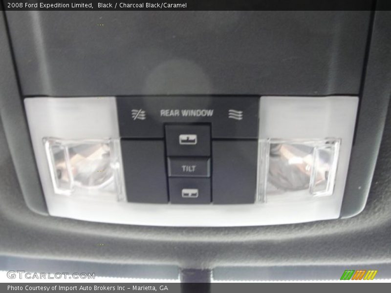 Black / Charcoal Black/Caramel 2008 Ford Expedition Limited