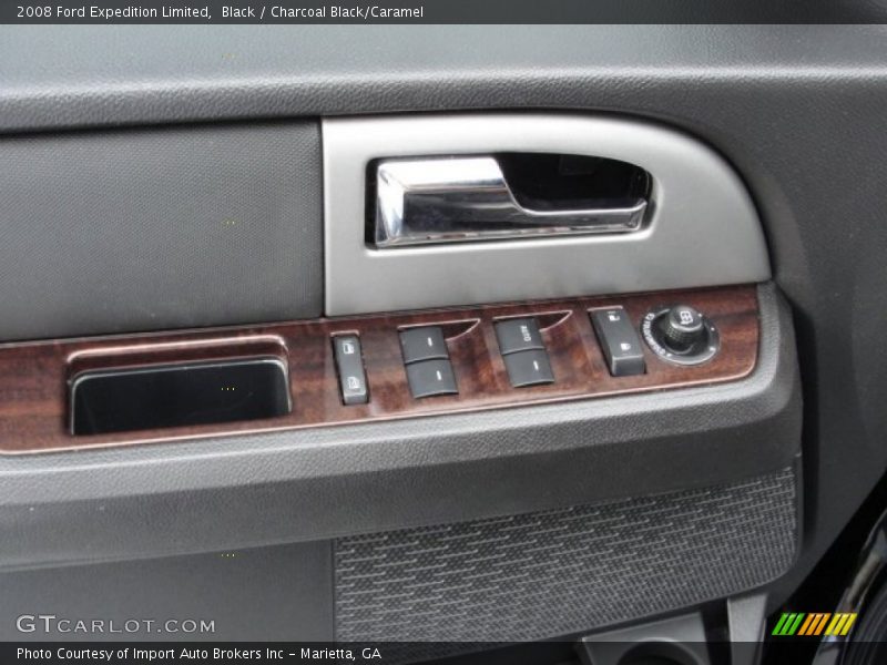 Black / Charcoal Black/Caramel 2008 Ford Expedition Limited