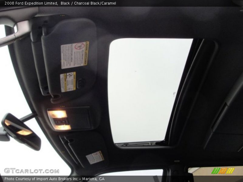 Black / Charcoal Black/Caramel 2008 Ford Expedition Limited