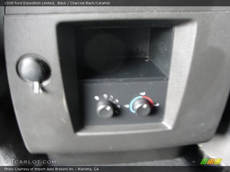 Black / Charcoal Black/Caramel 2008 Ford Expedition Limited