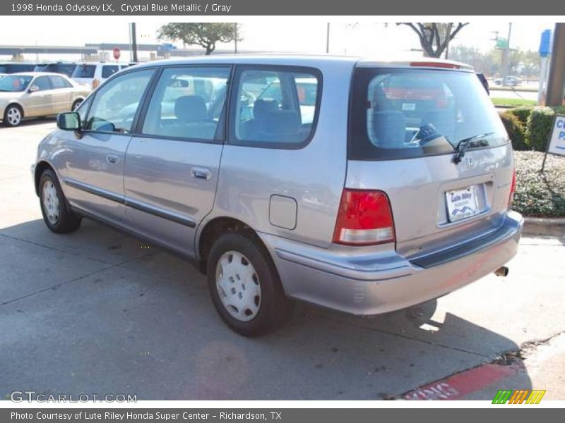 Crystal Blue Metallic / Gray 1998 Honda Odyssey LX