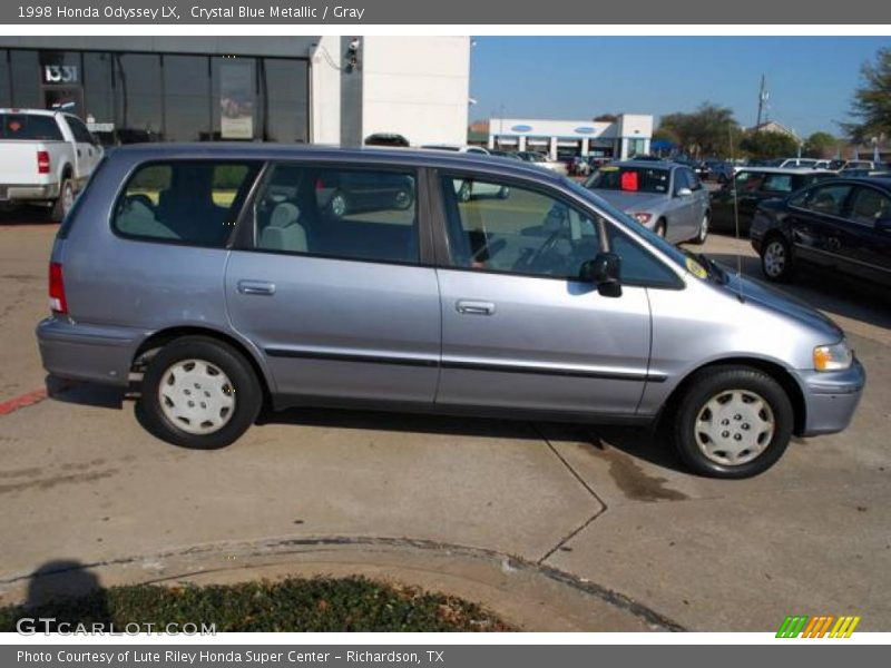 Crystal Blue Metallic / Gray 1998 Honda Odyssey LX