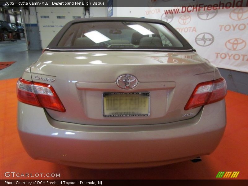 Desert Sand Metallic / Bisque 2009 Toyota Camry XLE