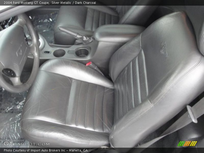 Silver Metallic / Dark Charcoal 2004 Ford Mustang GT Coupe