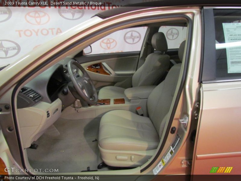 Desert Sand Metallic / Bisque 2009 Toyota Camry XLE