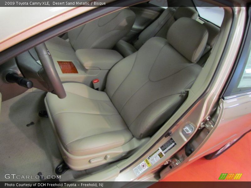 Desert Sand Metallic / Bisque 2009 Toyota Camry XLE