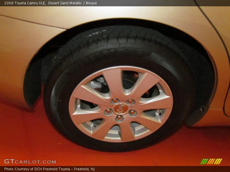Desert Sand Metallic / Bisque 2009 Toyota Camry XLE