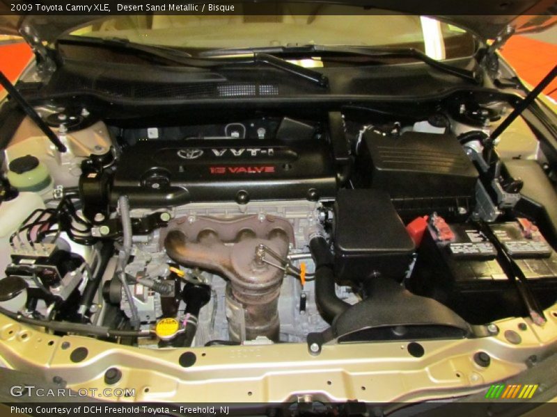 Desert Sand Metallic / Bisque 2009 Toyota Camry XLE