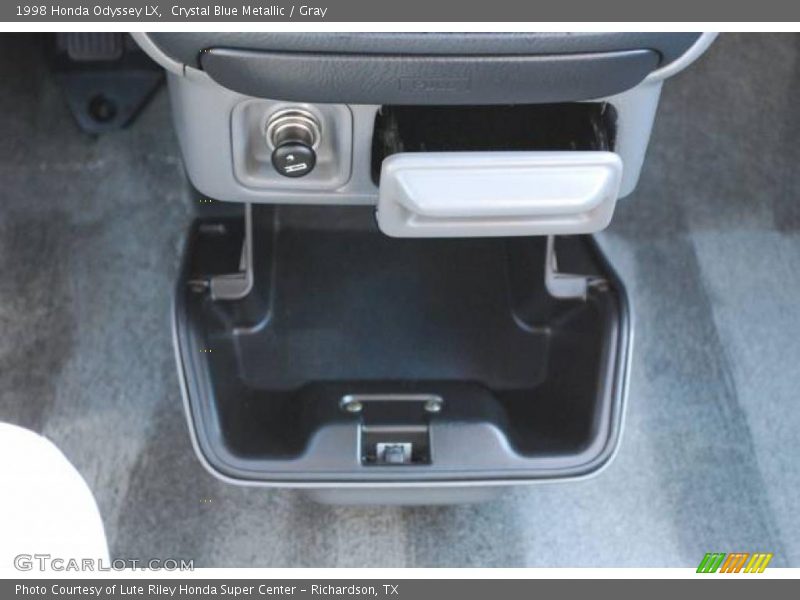 Crystal Blue Metallic / Gray 1998 Honda Odyssey LX