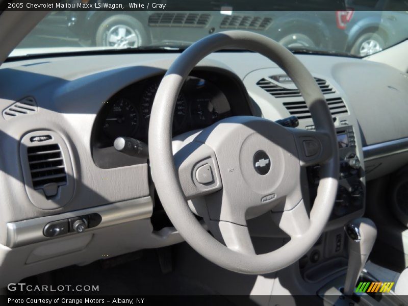 White / Gray 2005 Chevrolet Malibu Maxx LS Wagon