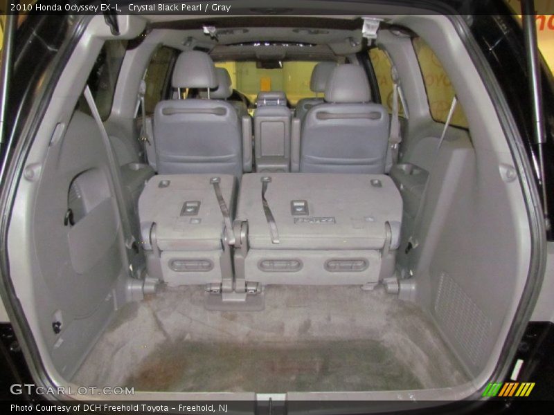 Crystal Black Pearl / Gray 2010 Honda Odyssey EX-L