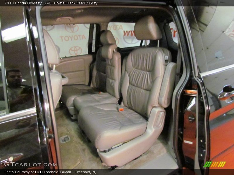 Crystal Black Pearl / Gray 2010 Honda Odyssey EX-L