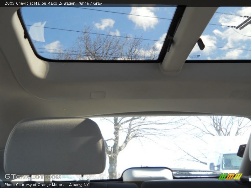 White / Gray 2005 Chevrolet Malibu Maxx LS Wagon