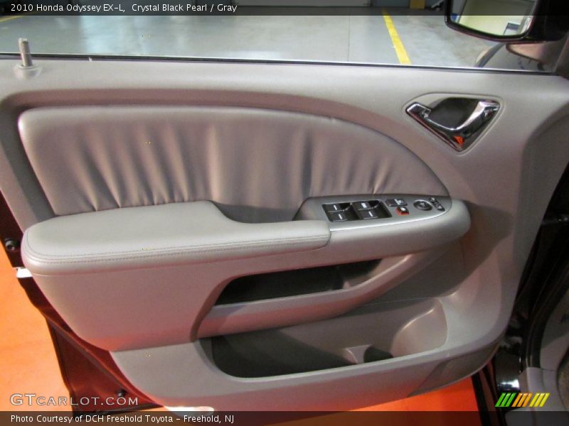 Crystal Black Pearl / Gray 2010 Honda Odyssey EX-L