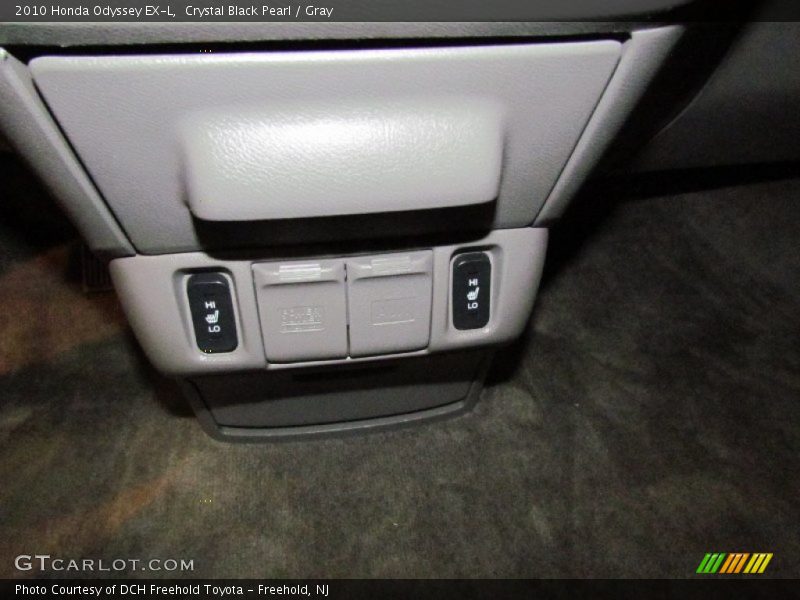 Crystal Black Pearl / Gray 2010 Honda Odyssey EX-L