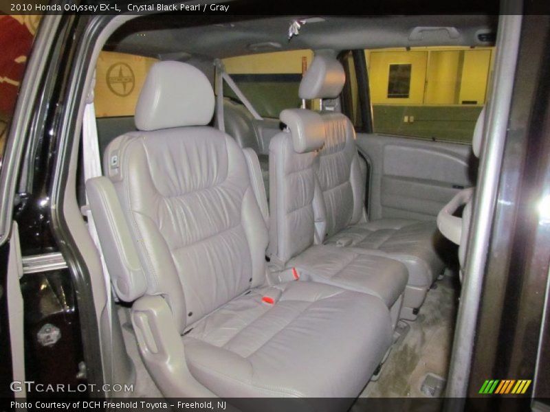 Crystal Black Pearl / Gray 2010 Honda Odyssey EX-L