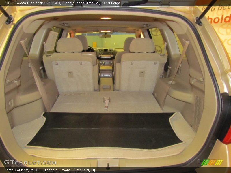 Sandy Beach Metallic / Sand Beige 2010 Toyota Highlander V6 4WD