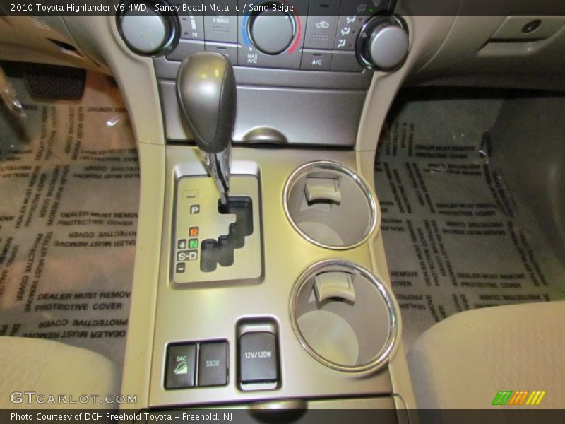 Sandy Beach Metallic / Sand Beige 2010 Toyota Highlander V6 4WD