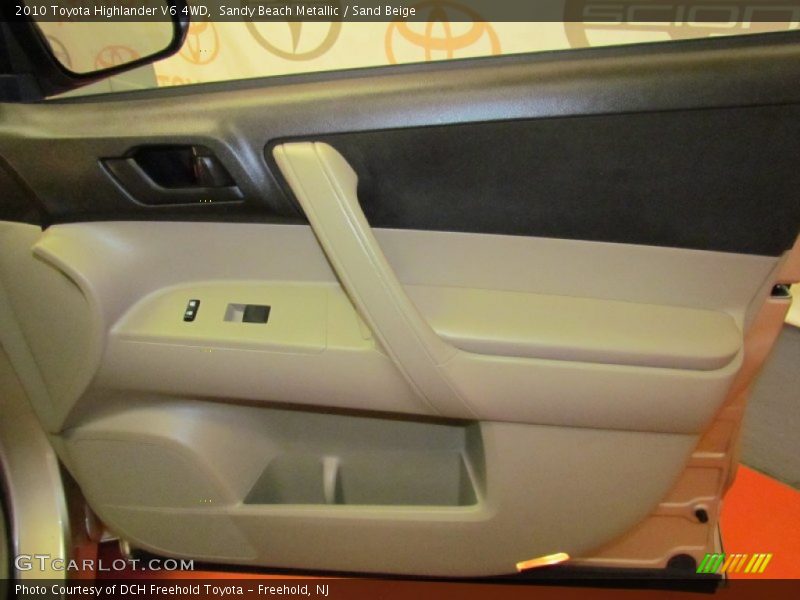 Sandy Beach Metallic / Sand Beige 2010 Toyota Highlander V6 4WD