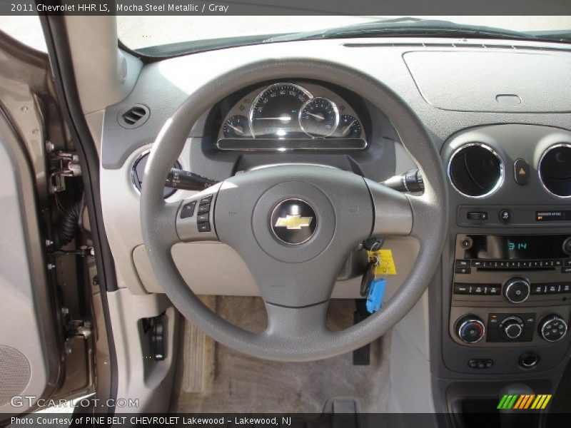 Mocha Steel Metallic / Gray 2011 Chevrolet HHR LS
