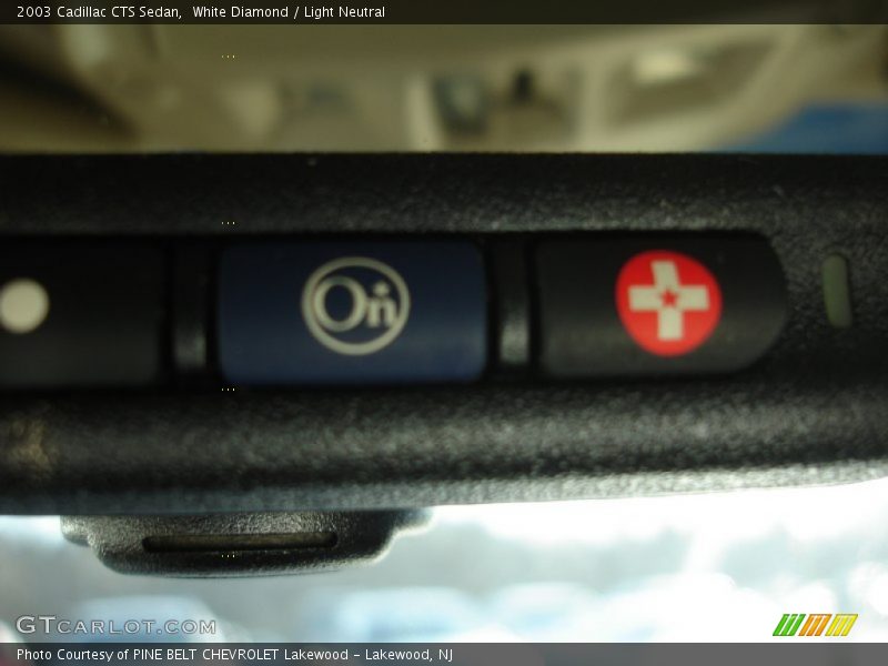 White Diamond / Light Neutral 2003 Cadillac CTS Sedan