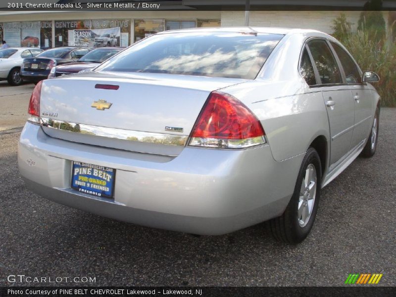 Silver Ice Metallic / Ebony 2011 Chevrolet Impala LS