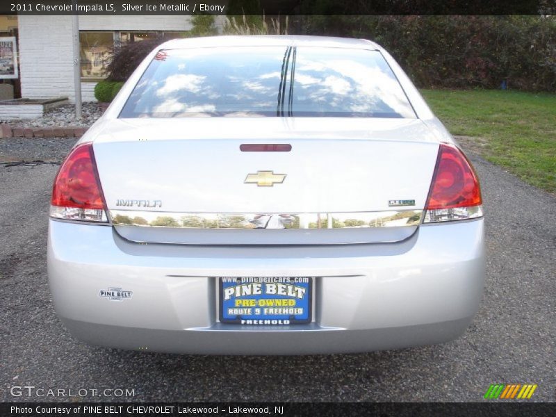 Silver Ice Metallic / Ebony 2011 Chevrolet Impala LS
