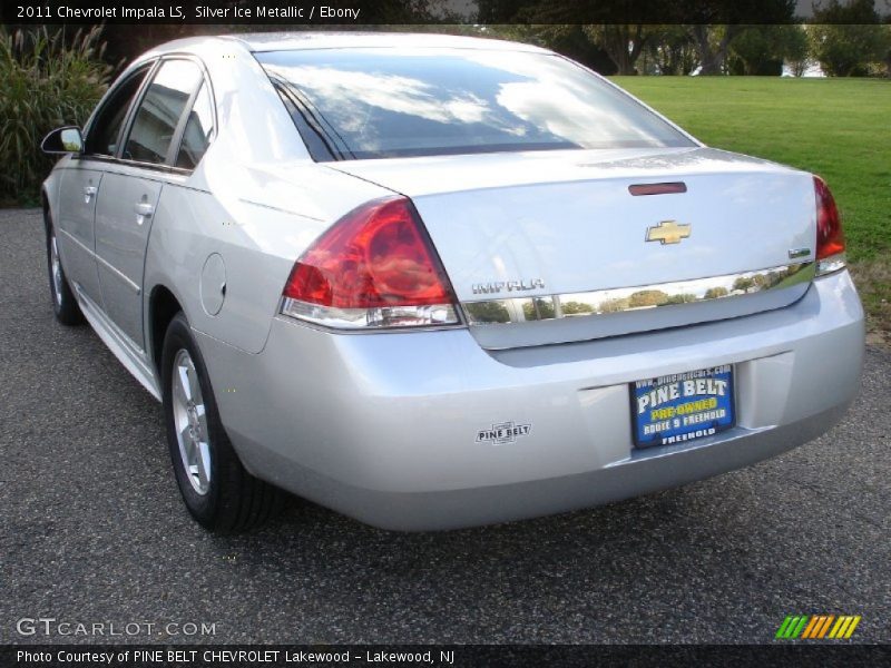 Silver Ice Metallic / Ebony 2011 Chevrolet Impala LS