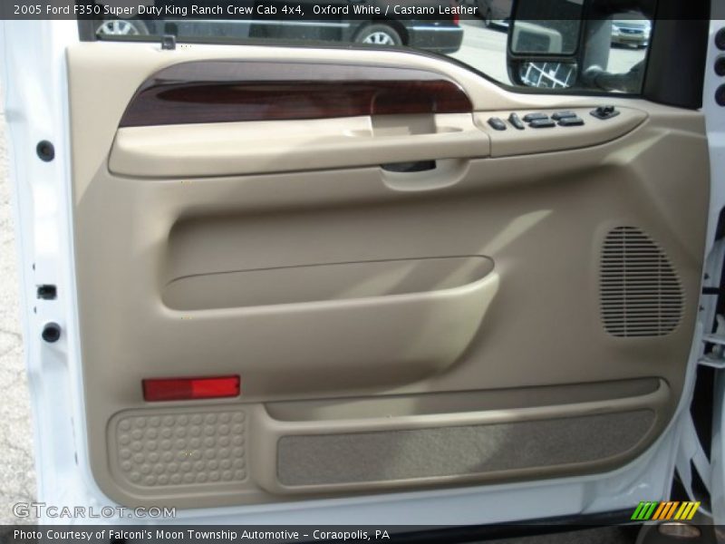 Oxford White / Castano Leather 2005 Ford F350 Super Duty King Ranch Crew Cab 4x4
